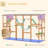 Catio Playground Outdoor Cat Cage,wood