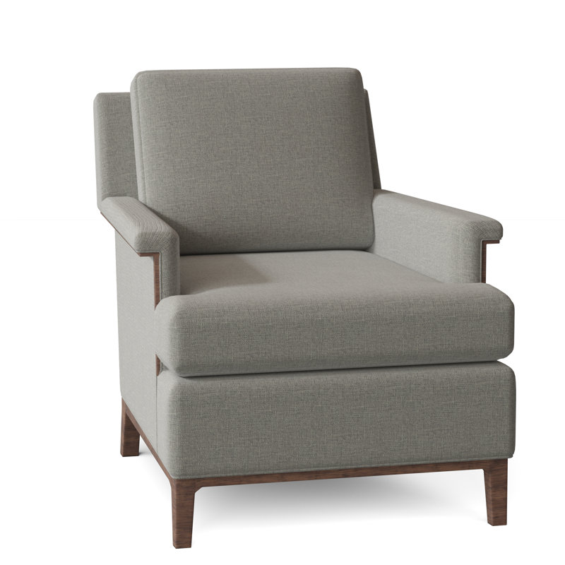 Libby Langdon 28.5" W Armchair, Tobacco, 9953 Loden Polyester