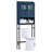 Over The Toilet Storage Cabinet, Above Toilet Storage With Double Doors And Soft Hinges Over Toilet Storage Shelf-1101477332