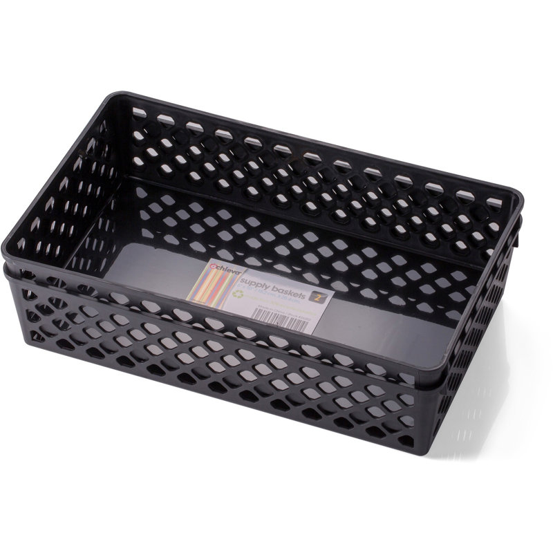 Panier en plastique achieva supply, H 2,3 po x l 10,06 po x P 6,13 po