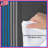 Blue Gray Stripes Comforter-130426794