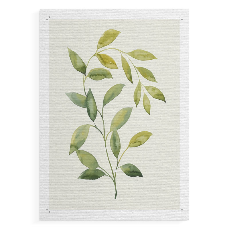 «Wilted Vine I», reproduction de toile seulement - non encadrée, H 18 po x l 12 po