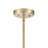 Haggins 6 - Light Dimmable Sputnik Modern Linear Chandelier
