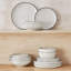 Piece Porcelain China Dinnerware Set - Service for 4-1145929842