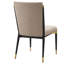 Chaise rembourrée sans accoudoirs moderne en fer Blondell-1651206050