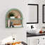 Tablette murale en bois Boho Rattan-1063701307