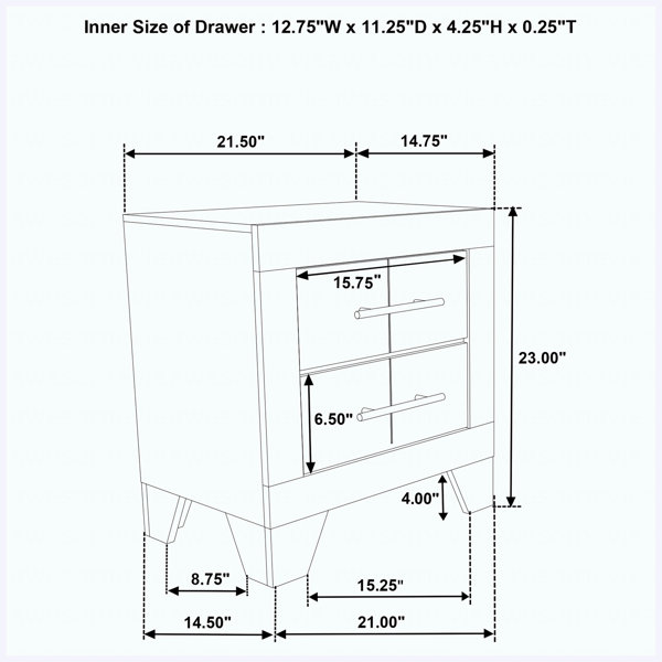 Dimensions du produit