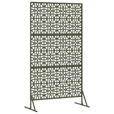 Metal Fence Panel Metal Large Pattern Fence Panel