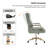 Leipzig 47" H Tufted Leather Executive Chair-1871752663