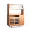 Armoire de cuisine scandinave moderne en bois massif