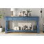 Console Console de 63 po de long avec tiroirs et tablette pour le vestibule-972270764