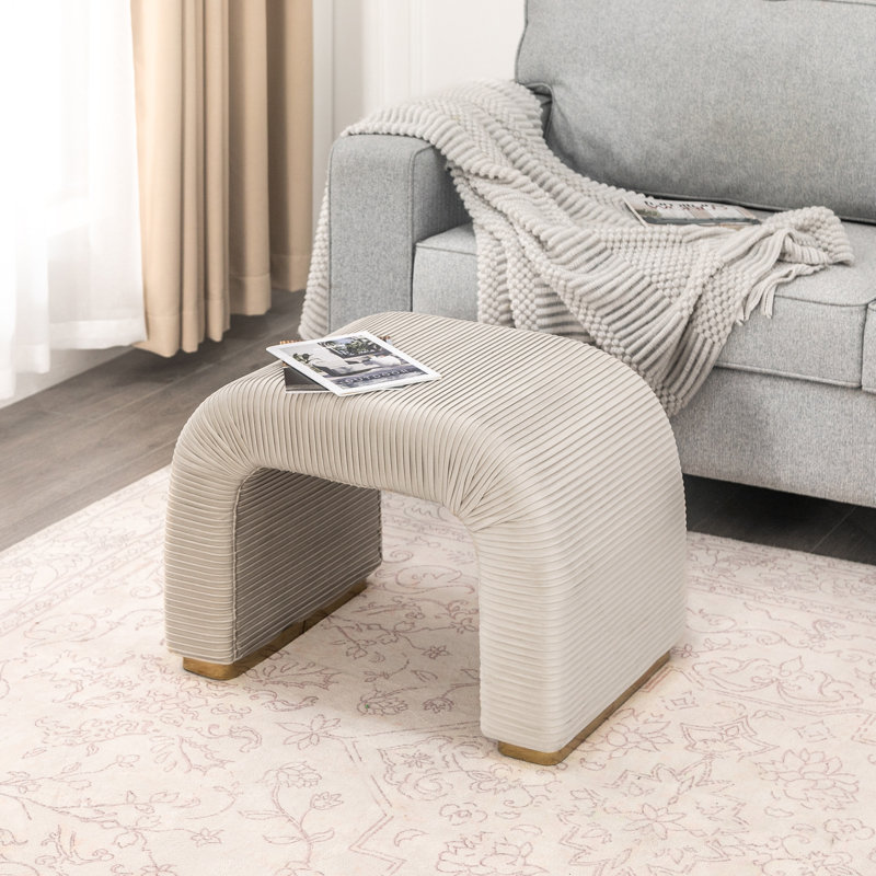 Repose-pieds 25 pouces pour repose-pieds, Beige