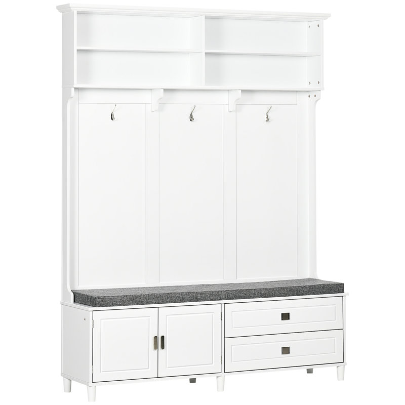 Hall Tree With Storage Bench