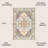 Brooklyn Geometric Medallion Beige/Ivory Rug-585001836