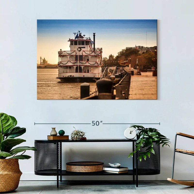 Mehar Savannah Riverboat, 32" H x 48" W
