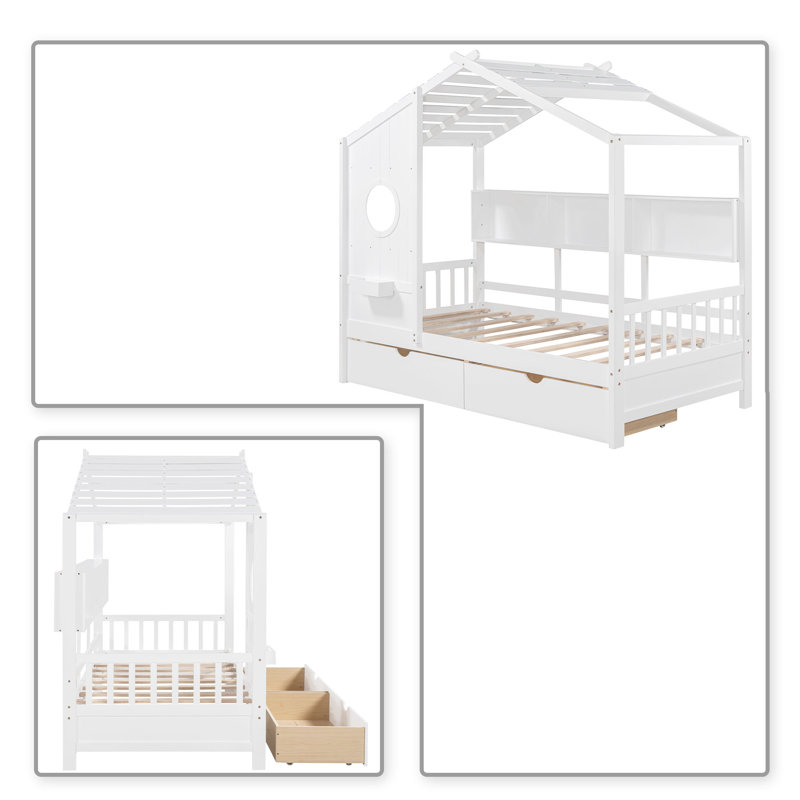 Lit Coito, Simple, Blanc