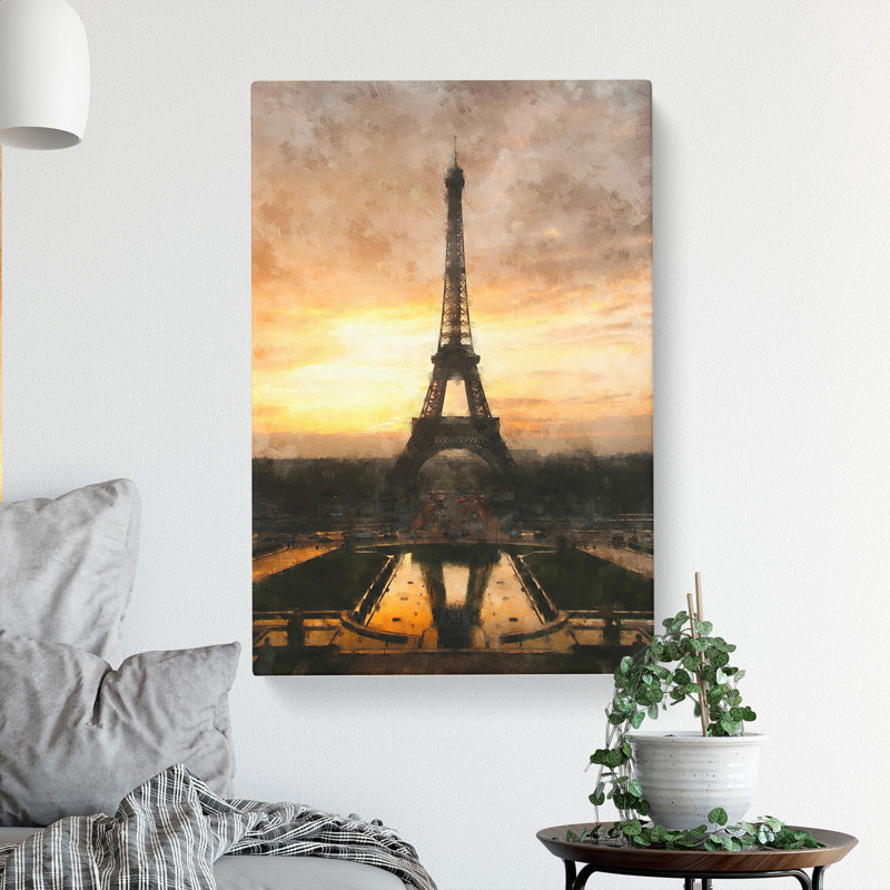 Eiffel Tower Vol.2 - Wrapped Canvas Print, 76cm H x 50cm W x 3cm D