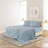 Lux Decor 4-Piece Ultra Soft Microfiber Sheet Set Deep Pocket Fitted Sheet, Wrinkle-Resistant & Easy Care Bedding-960111322-960111335