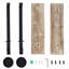 2 Piece Metal Wall Candelabra Set