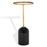 Tanyarose Metal And Marble Drink Table
