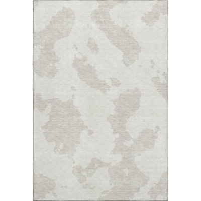 Premium Machine Washable Prisco Ivory Rug