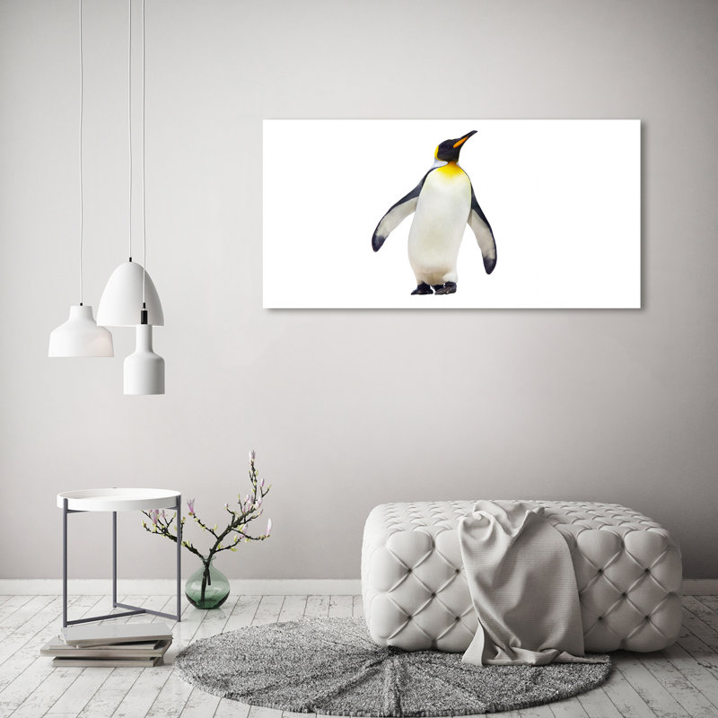Penguin - No Frame Print on Canvas, No Frame, 60cm H x 120cm W