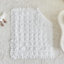 Ensemble de literie pour lit de bébé à volants Édredon matelassé pour bébé avec drap-housse et jupe de lit - Mignon doux et respirant Seersucker