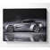 Aston Martin DB9 Silver Side Profile - Wrapped Canvas Print