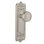 Egg & Dart Plate with Craftsman Door Knob