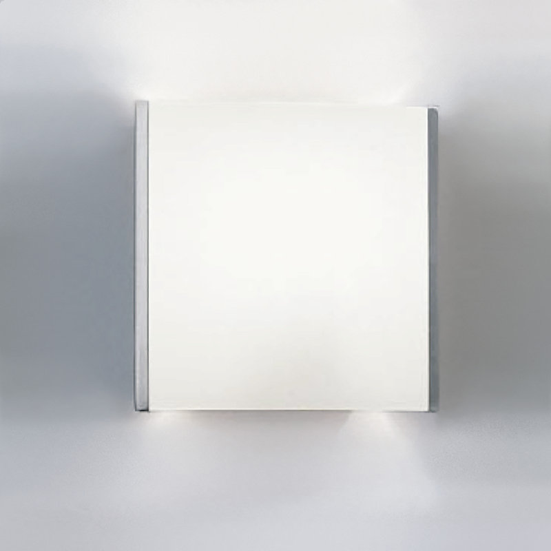 Tecla Wall Sconce, Medium (5" H x 5" W x 2" D), Matte Nickel