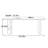 Rectangular minimalist dining table-299272708