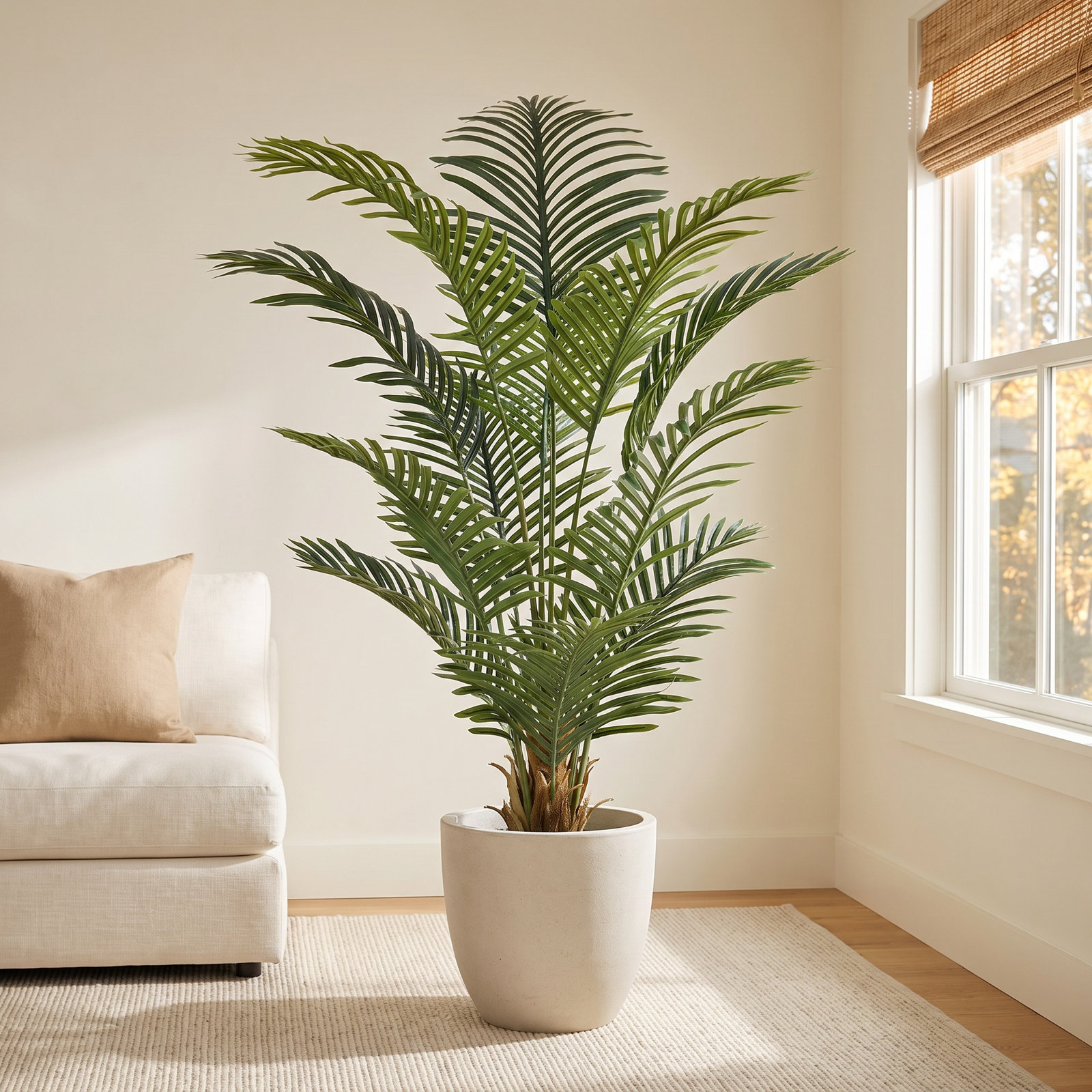 Adcock Palm Tree in Pot, 1, 48" H x 20" W x 20" D