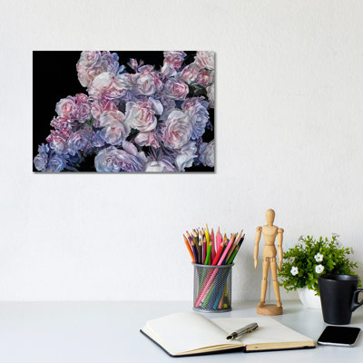Floral 27 by Heather Offord - Wrapped Canvas Print