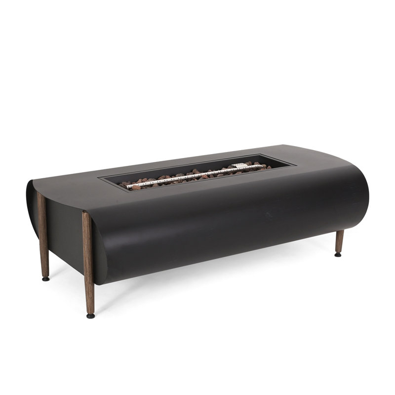 VERNON RECTANGLE FIRE PIT - 50,000BTU