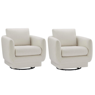 Ramel 33'' Wide Swivel Armchair
