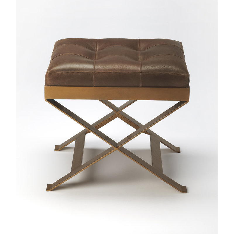 Rodrigo Leather Stool