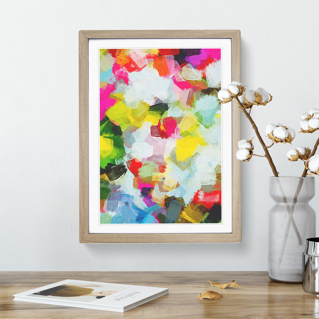 The Breaks Abstract - Single Picture Frame Painting