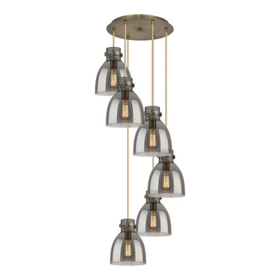 Luminaire suspendu 6 lumières Amrith