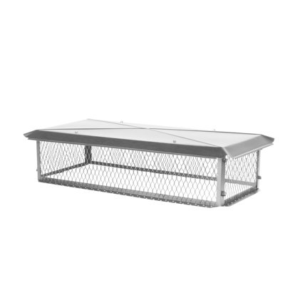 BigTop 15" x 37" Stainless Steel Multi-Flue Chimney Cap, 10" Height