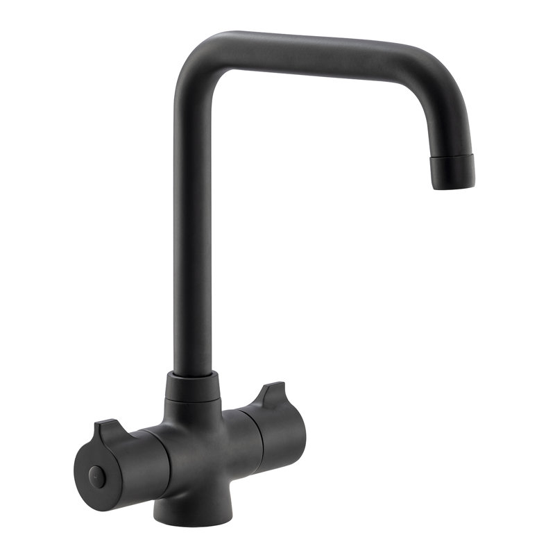 Abode Designs Crescendo Kitchen Faucet, Matt Black