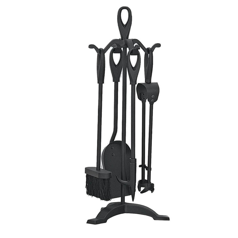 Brass Fireplace Tool Set
