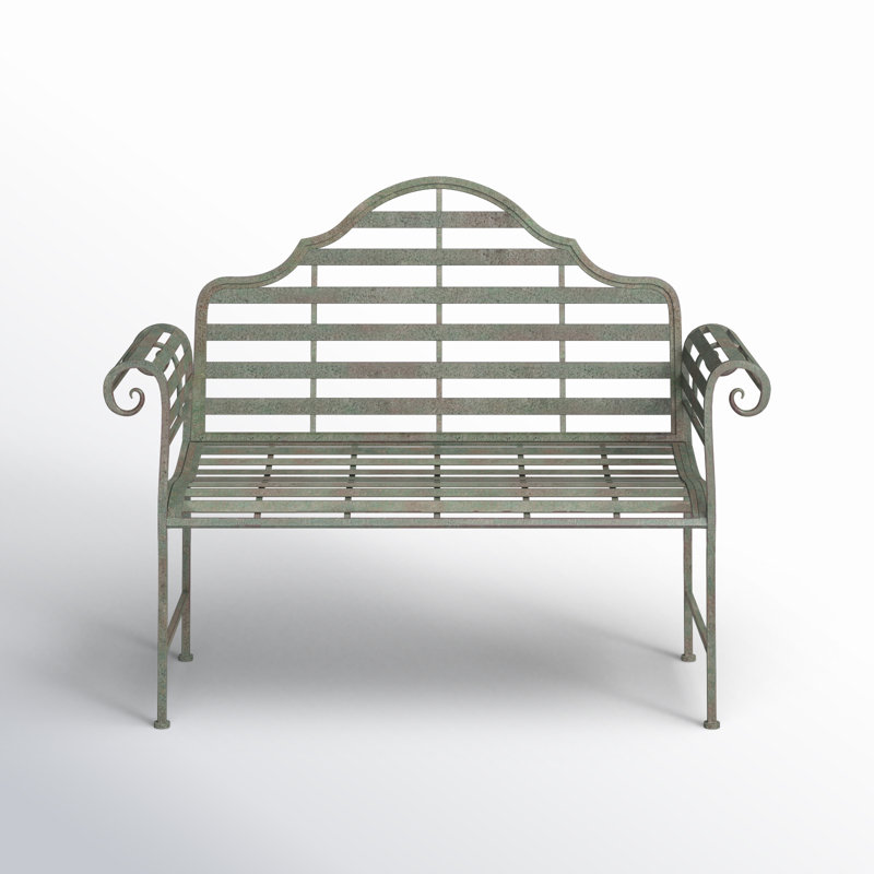 Ezio Iron Outdoor Bench
