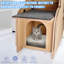Lit rond pour chat
