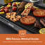 GEEPAS 1600W Electric Barbecue 2-in-1 Grill With Hot Plate with Built In Drip Tray