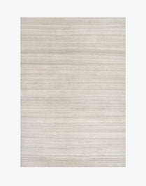 Striped Wool Hand Knotted Area Rug