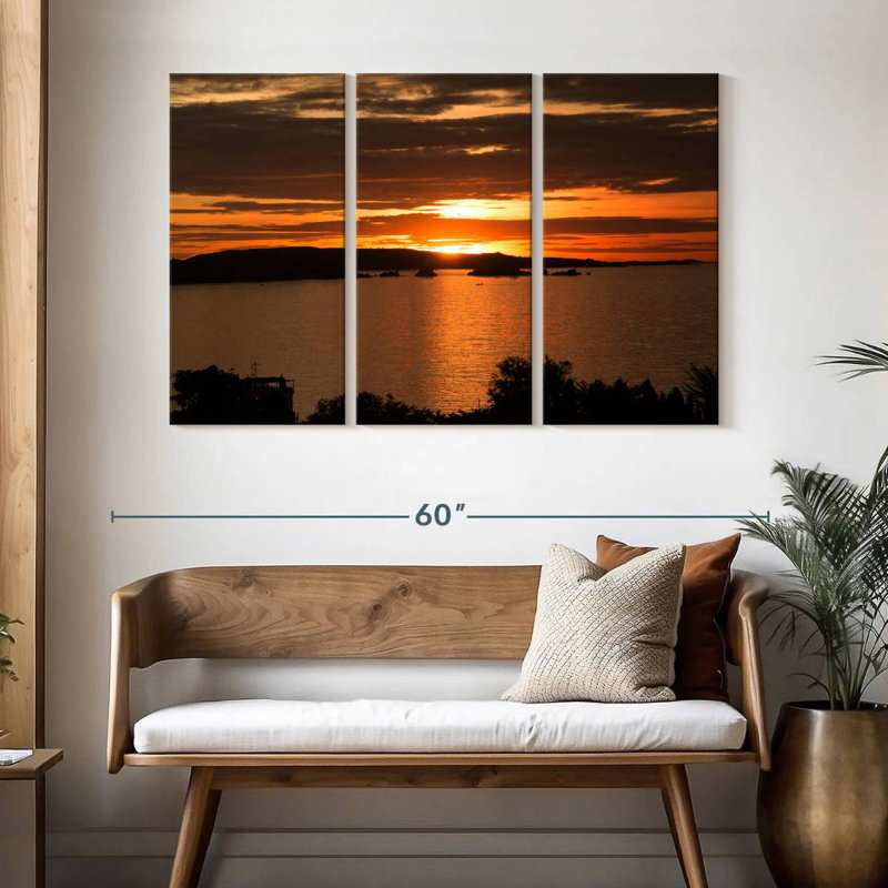 Alvord Mwanza Sunset Sky, 32" H x 50" W