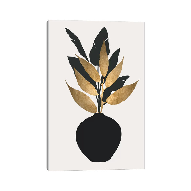 Bouquet No.5 1 Piece Wall Art on Canvas, 101.6cm H x 66.04cm W x 3.81cm D, Wrapped Canvas