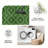 Green Southwestern Geometric carpet-easy to clean, machine-washable, soft and comfortable; suitable for door mats, kitchens, living rooms, bedrooms, corridors, and laundry areas. Easy to clean, durable carpet for home decoration.-50325497
