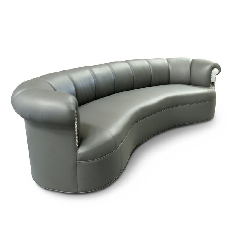 Aida Leather Sofa