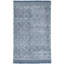 Bovina Geometric Area Rug in Navy/White-1450010899